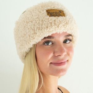 Fluffy Frappe/Cream Nordic Beach Headwrap